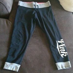 Victoria's secret black yoga jogger pants